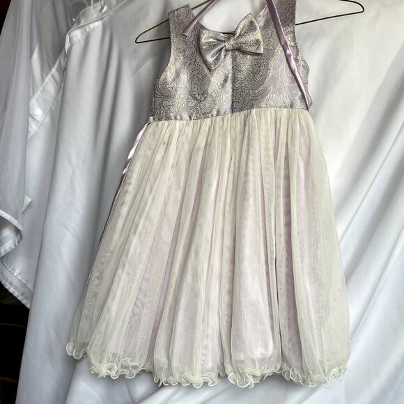 American Princess Size 5 child formal Dress lilac bling - Picture 7 of 12